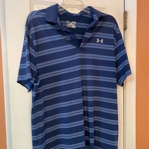 Mens Under Armour XL golf polo shirt